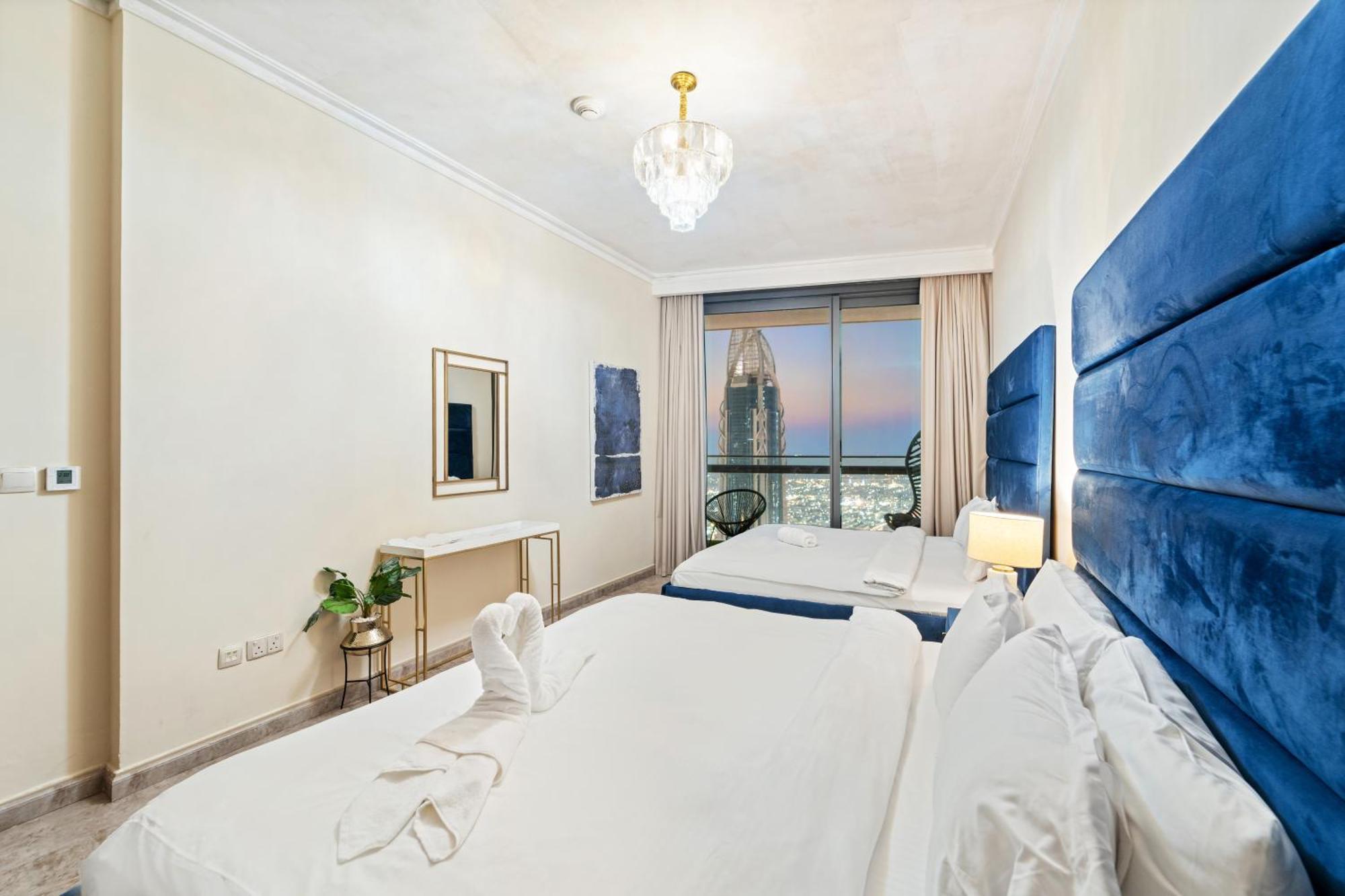 First Class 2Br With Full Dubai Skyline & Sea View Екстериор снимка