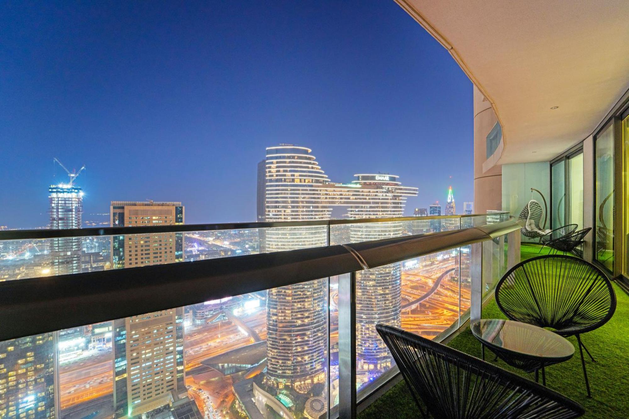 First Class 2Br With Full Dubai Skyline & Sea View Екстериор снимка